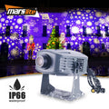 IP66 300w Waterproof Snow Flakes Gobo Projector Christmas Outdoor Rotating Snow Flakes Projector