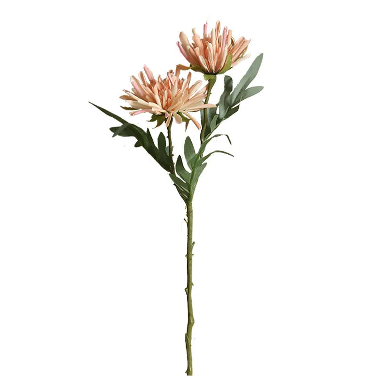 Real touch faux chrysanthemum flowers artificial crab legs chrysanthemum for home decor