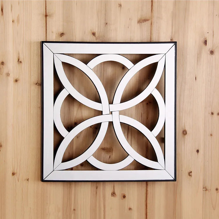 40cm Professional Manufacture Home House Decor Wall Mirrors Square Art Hanging Living Room China FuZhou Factory Dropshipping DDP