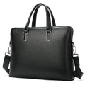 14-inch Laptop Briefcase for Men Genuine Cow Leather Man Handbag Business Shoulder Bag Office Briefcases Messenger Bags