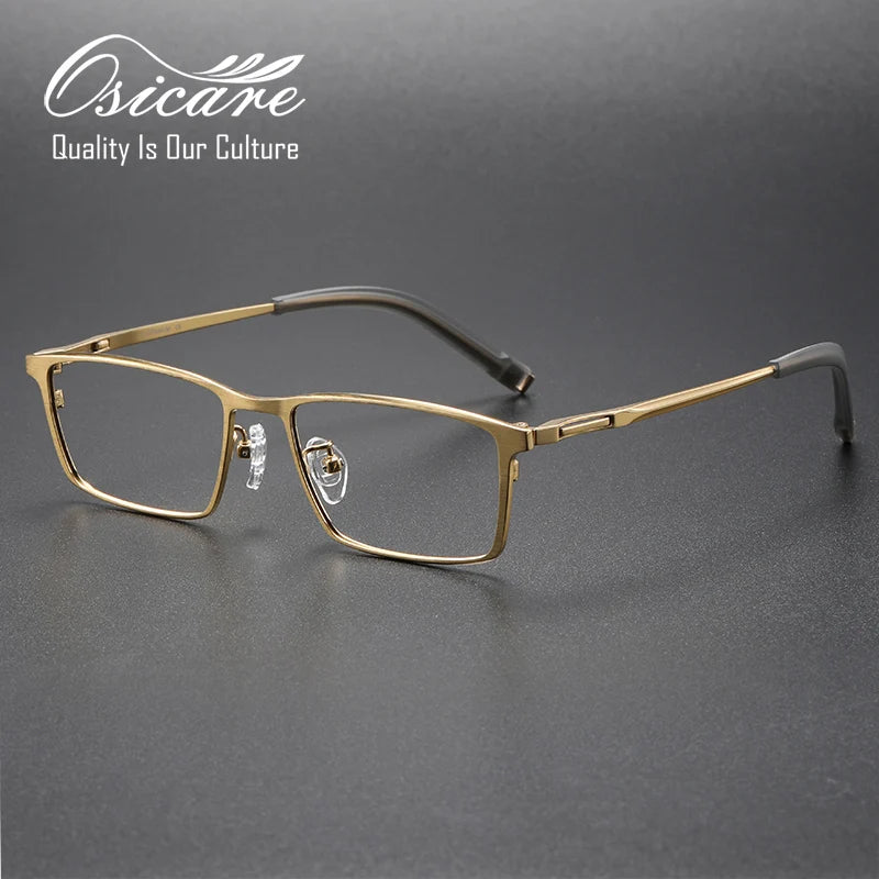 Design Custom Eyeglass Vogue Vasos Optics Small Spectical Eyewear Designer Eye Wear Glasses Pure Titanium Optical Frames for Men
