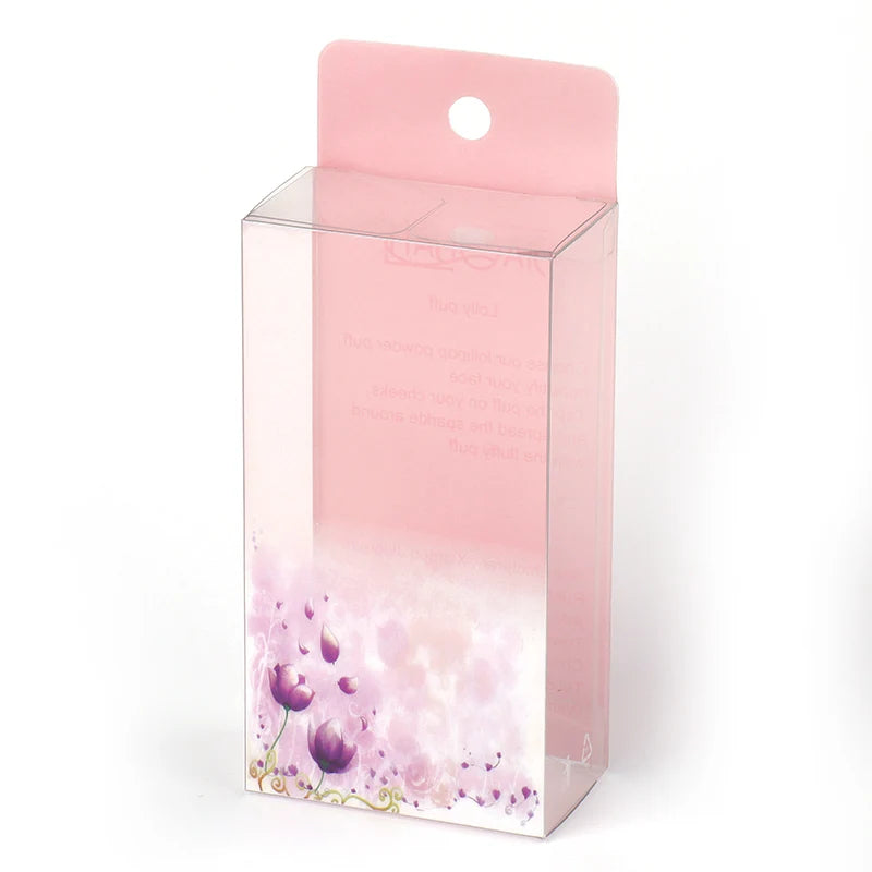 Custom Clear PVC PET PP Cosmetics Plastic Packaging Box