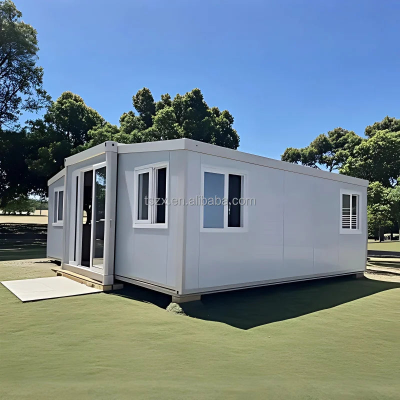 New Design 20ft 40ft Luxury Prefabricated Villa Portable Prefab Mobile Home Expandable Container House With Bathroom and Kitchen