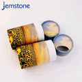 Hot 100% Biodegradable Paper Cardboard Urns Stamped Cremation Ash Scatter Tubes Bio Urn Cylinder Box Tube