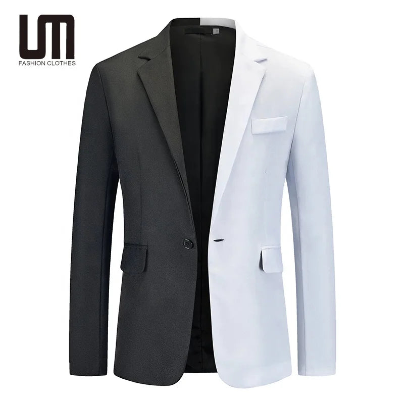 Liu Ming Custom Men's Formal Business Suit Coat Jacket Blazers Single Breasted Closure Type Fashionable Formal Clothing