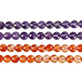 On Stock Factory Price Coin Flat Round Natural Gemstone Strawberry Quartz Beads for DIY Jewelry Making 8mm
