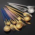 2021 Newest Cutipol Wholesale Gold Cutlery Set Stainless Steel Cutipol Goa Flatware Flatware Set