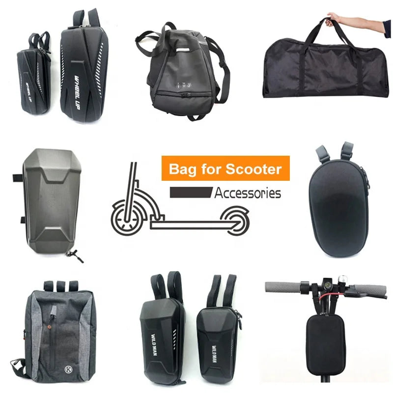 PU Reflective Front Bag for All the Models of Electric Scooters Electric Scooter Parts Shoulder Bag Backpack