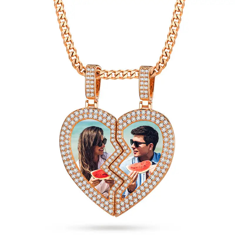 Fartory Price Wholesale Iced Out VVS Moissanite Diamond Custom Celebrity Picture Photo Memory Pendant Hip Hop Jewelry Man