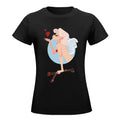 Summer Women's New Fashion DTG Personalized Print Top Loose 100% Cotton T-shirt Women With Custom Print Logo