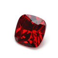 Loose Gemstone Garnet Light Red 5A Cubic Zirconia Princess Cut Square CZ Stones for Jewelry