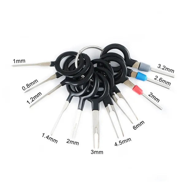 11pcs Car Auto Terminal Removal Key Tool Set