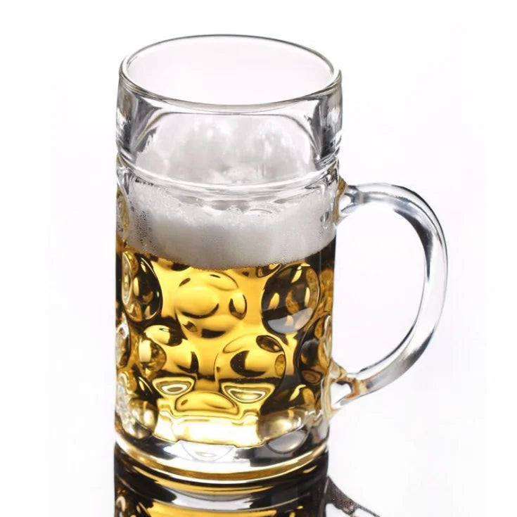 Red Cherry 1000ML Practical Extra Larger Bar Cold Milk Juice Drinking Glass Beer Cup Mugs