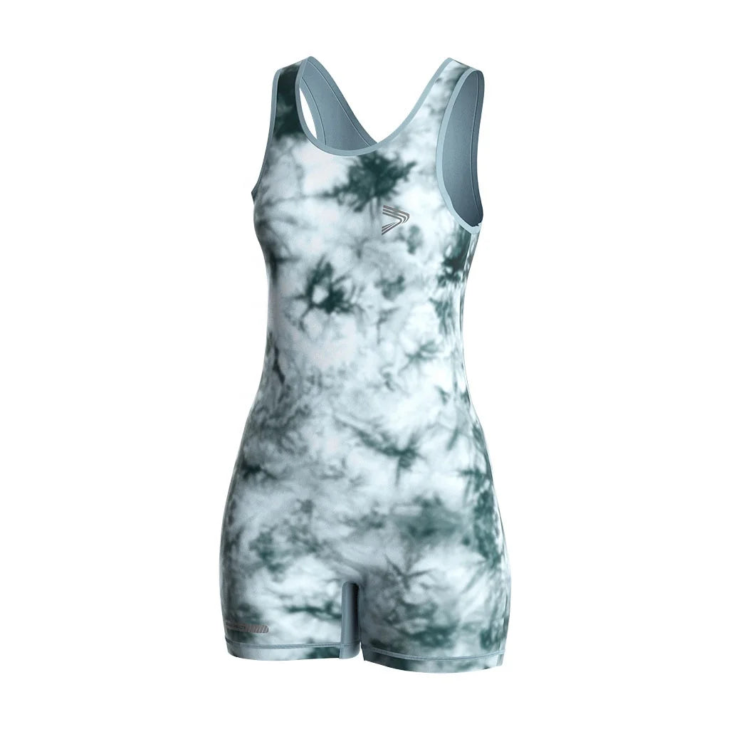 Custom Women's One-Piece Workout Bodysuit Seamless Integrated Design Moisture-Wicking for Pilates Cardio Workouts
