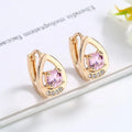 Fashion Accessories Zircon Earrings Ladies Ear Ring Custom Promare Earrings Sets for Women