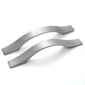 Oukali Modern Simple Furniture Cabinet Handle Kitchen Nickel Drawer Wardrobe Cupboard Aluminum Pull Handles