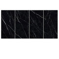 Large Format Polished Porcelain Marble Slab Tile 900x1800mm 9mm Thick for Living Room & Outdoor Use Modern Design