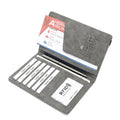 Hot selling low price PU leather passport sleeve with RFID function Cardholder travel wallet