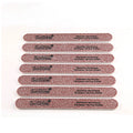 Customized Logo Wholesale Durable Nail File Double Side 120/180 Grit Straight Garnet Nail File and Buffer