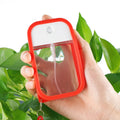 Keychain-Attached Pocket Card-Shaped PP Plastic Spray Bottle Credit Card Sized for Hand Sanitizer or Perfume Lotion