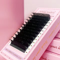 Mixed Tray Soft Extension Eyelash Extension Mink Lash Las Extension Supplies Matte Lashes Trays