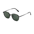 Newest Fashion High Quality Black Metal Titanium Frame Sun Glasses Sunglasses for Men Women
