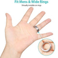 Assorted Sizes Transparent Plastic Silicone Invisible Ring Sizer Adjuster for Loose Rings Ring Size Adjuster Tightener