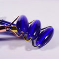 Diy Blue Crystal Cat Eye Face Roller Derma Roller Jade Stone Price Skin Care & Tools