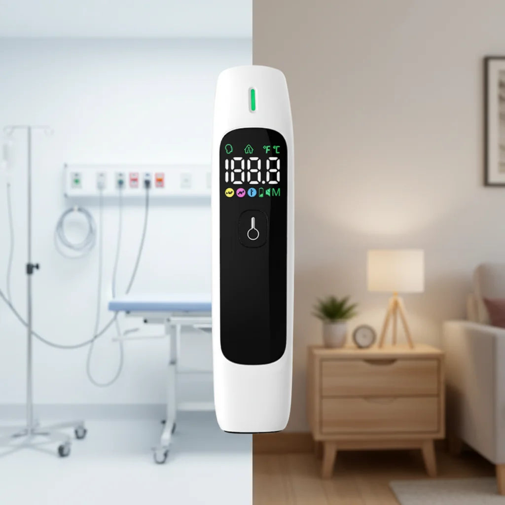 Free Sample Customization Factory Supply LED Screen New Design Infrared Forehead Thermometer Wholesale Price