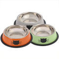Factory Direct Wholesale  Hot Style Color Stainless Steel Bowl Pet Cleaning Supplies