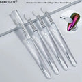 Nail Art clear Stick Makeup Brush Applicator Lip Brush Portable Multi-function Magic Mirror Powder Brush