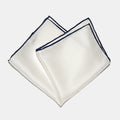 Hot Selling Fashion Silk Twill Handkerchief Scarves Customizable Hand Rolled Men's Pocket Square Quick Dry Breathable