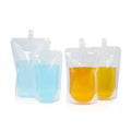Factory Price Collapsible Liquid Bag Clear Standing up Water Pouch Plastic Drink Bag With Nozzle Stand up Spout Pouch