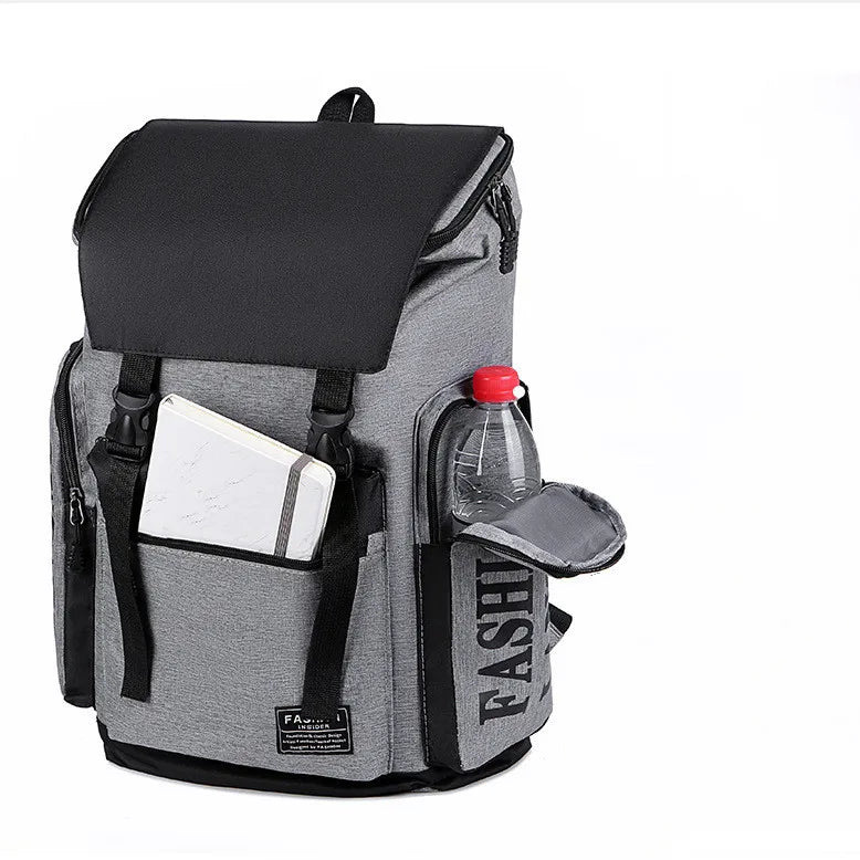 Big Capacity Laptop Backpacks Trendy Man Shoulder Bag Casual Travel Backpack