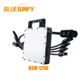For Bluesun Customized Balcony Solar Micro Inverter 1200W Single Output Easy Installation 10-Year Warranty 99.5% Efficiency