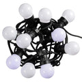 G50 Outdoor Indoor Garland String Lights IP67 Waterproof Warm White for Wedding Garden Christmas Bistro Cafe Backyard Holiday