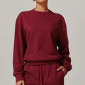 2025 New Women's Fitness Casual Sports Sweater Yoga Top Fitness Hoodie Coat Women Jogger Sports Suit Long Sleeve Custom logo