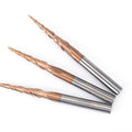 D4-D10mm Woodworking Fillet Milling Cutter HRC55 Tapered Ball Nose End Mill Tungsten Solid Carbide Coated Cone CNC Milling