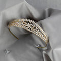 Miallo Jewelry Wholesale Zircon Flower Bridal Wedding Hair Accessories Tiara Crown for Queens Headpieces