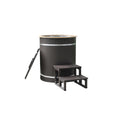 Keya Manufacture Red Cedar Wood Eco-Friendly Outdoor Cold for Tub Set Portable Barrel Ice Bath Tub with Water Chiller