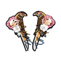 Custom Glitter Sequin Rhinestone Patch Clothing Glitter Iron-On Hand Make Embroidery Patches for Clothing