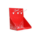 Retail Shop Foldable Eco-Friendly Counter Display Hooks Cardboard Beauty Product Display for Paper Accessories for Hair Ties