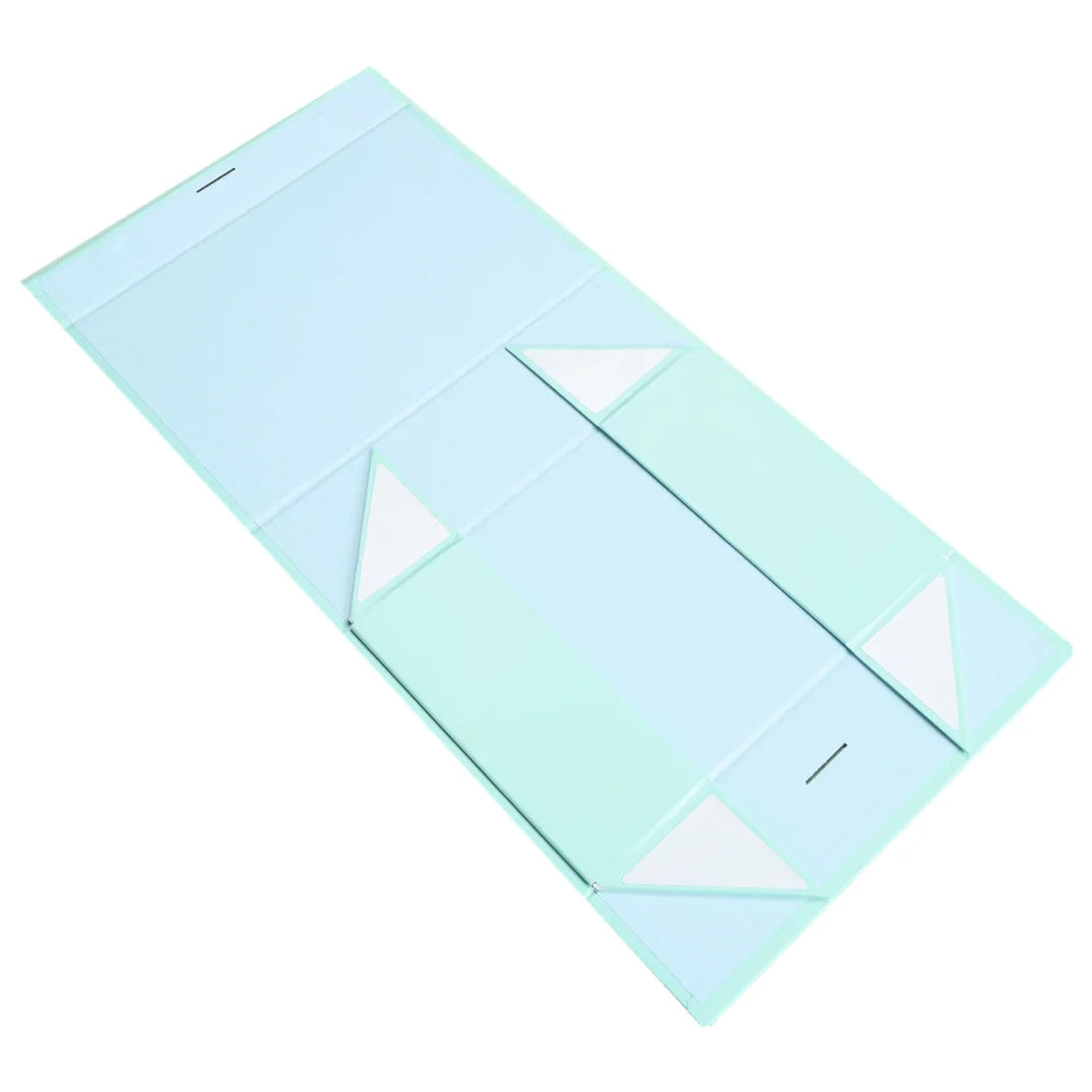 Wholesale Luxury Bespoke Custom Logo Rigid Cardboard Magnetic Paper Gift Folding Boxes With Ribbon Closure for Wedding Dress