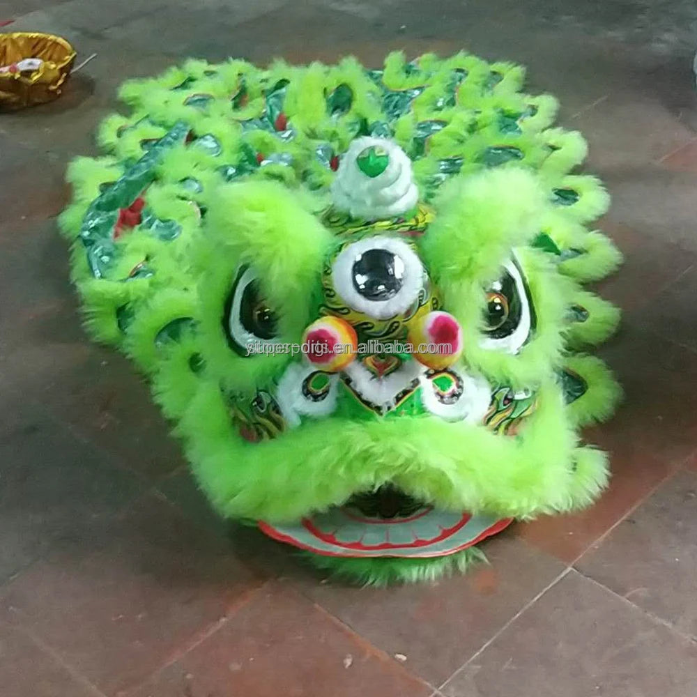Singer Club  Stage NEW Year Christmas Party Show Southern Foshan Crane Style Lion Dance Costume Chinese Folk Lion Dance Outfit