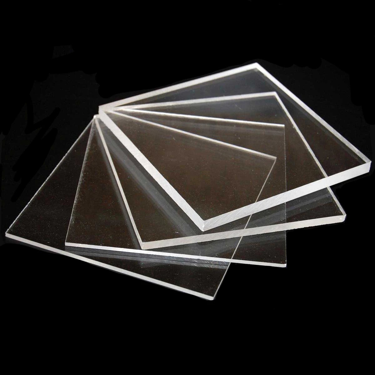 Custom Size 3mm/5mm Transparent Advertising Board Acrylic Sheet Signage Panel for Outdoor Indoor Use