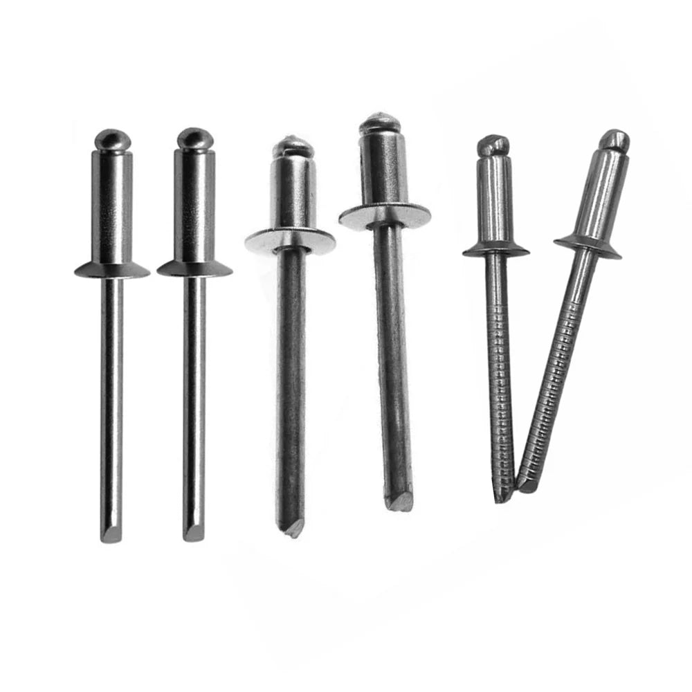 Aluminium Blind Rivets / Steel Mandrels Dome Head Stainless Steel Blind Rivets
