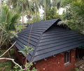 Stone Coated Steel Roofing Tile Supplier Aluminum Roofing Sheet Price Philippine Black Metal Roof Tiles for Villa House