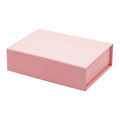 Luxury Small Blush pink Foldable Magnetic Lid Subscription Cardboard Gift Box Packaging