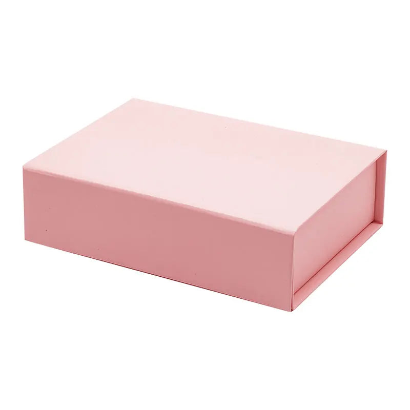 Luxury Small Blush pink Foldable Magnetic Lid Subscription Cardboard Gift Box Packaging