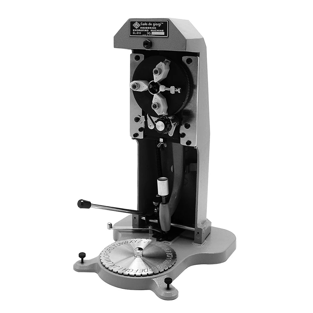 JYC Double Sided Ring Engraver Stamper 1.5mm-2.0mm Character Letter Block Micro Engraver Machine 7kg Jewelry Tools Equipment